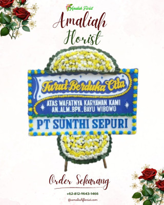 Papan Bunga Duka di Gadingsari