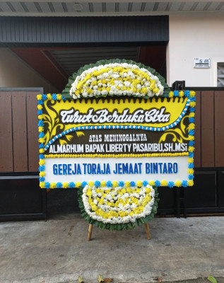Papan Bunga Duka di Gadingsari
