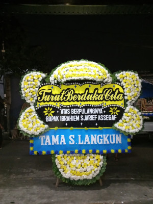 Papan Bunga Duka di Gadingsari